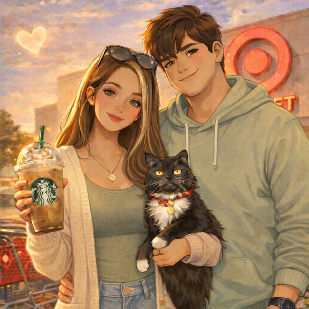 About the Family ✨🦋  Mikey, Grace, Marcel, and Mom  🦋✨